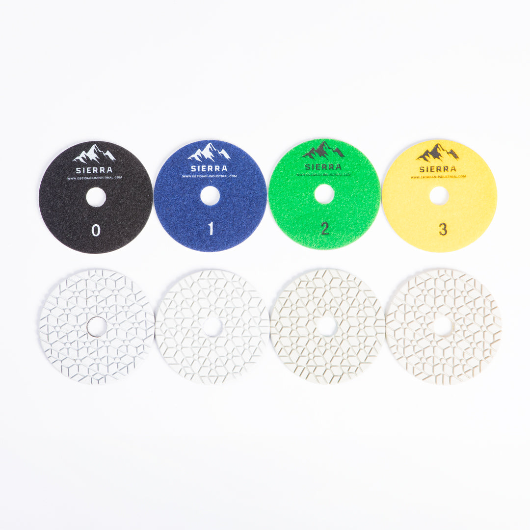 SIERRA 4-IN POLISHING PAD 3-STEP HYBRID