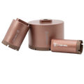 Zenesis Z-Thin Wall Core Bit, 4 in. continuous-rim wet diamond core bit with 5/8 in.-11 thread
