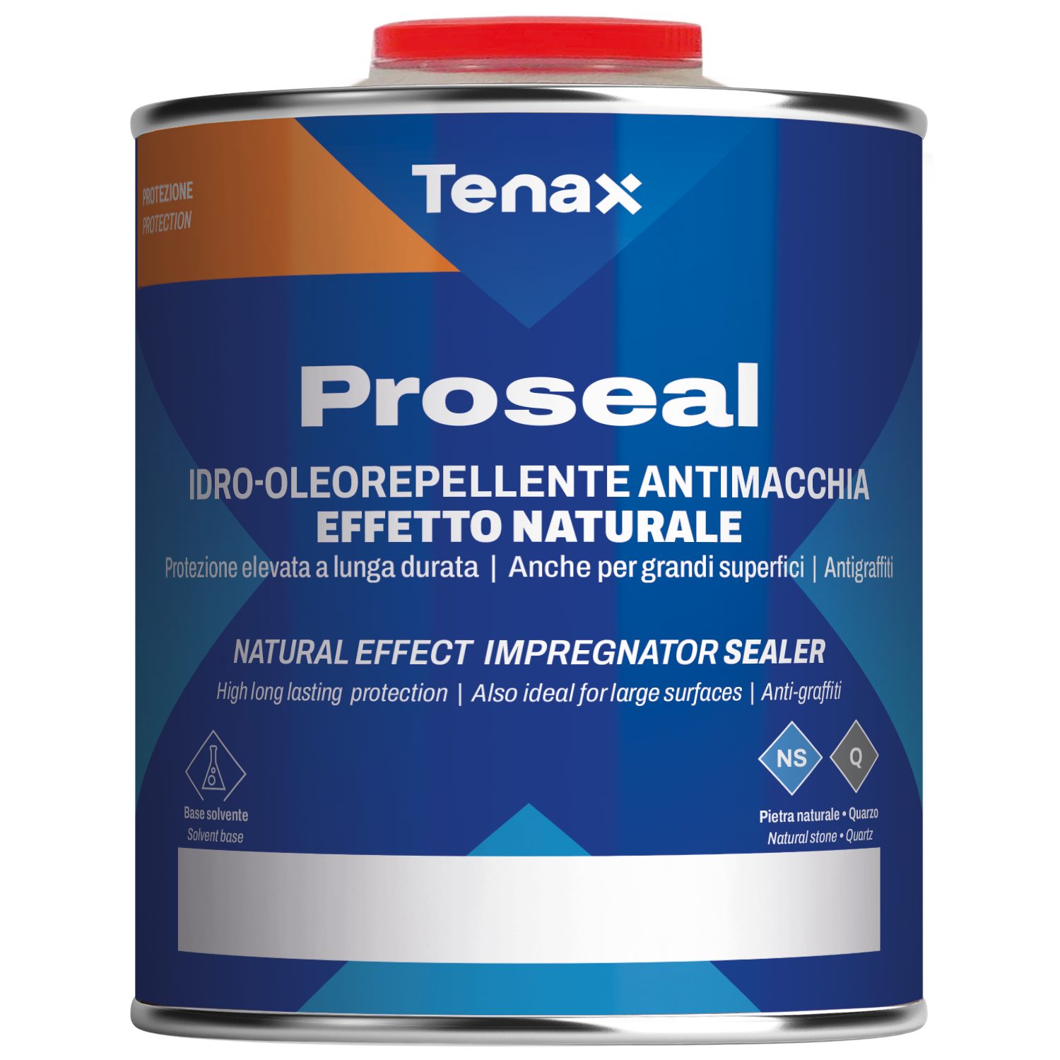 Tenax Proseal impregnating stone sealer, 1 qt bottle, solvent-based