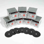 Alpha Sandpaper Disc – 4 in., 320 Grit, Hook & Loop, for Marble & Soft Stone, 50 per Box