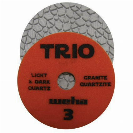 4-INCH WEHA TRIO POLISHING PAD