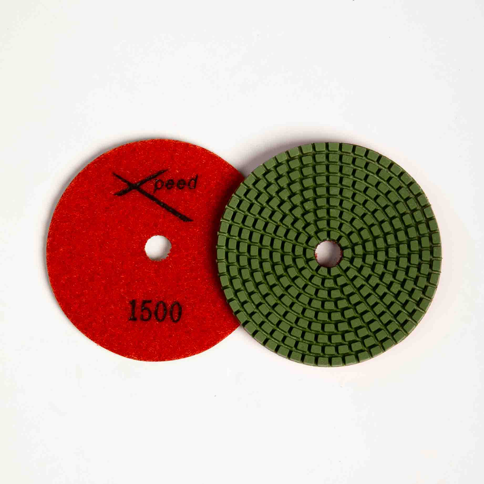 DISC 4 INCH VELCRO WET POLISH