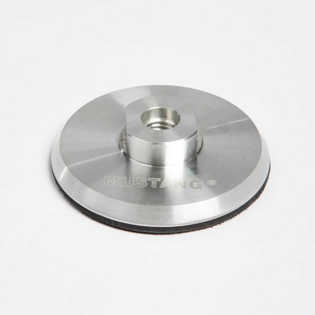 4 INCH MUSTANG ALUMINUM BACKER PAD