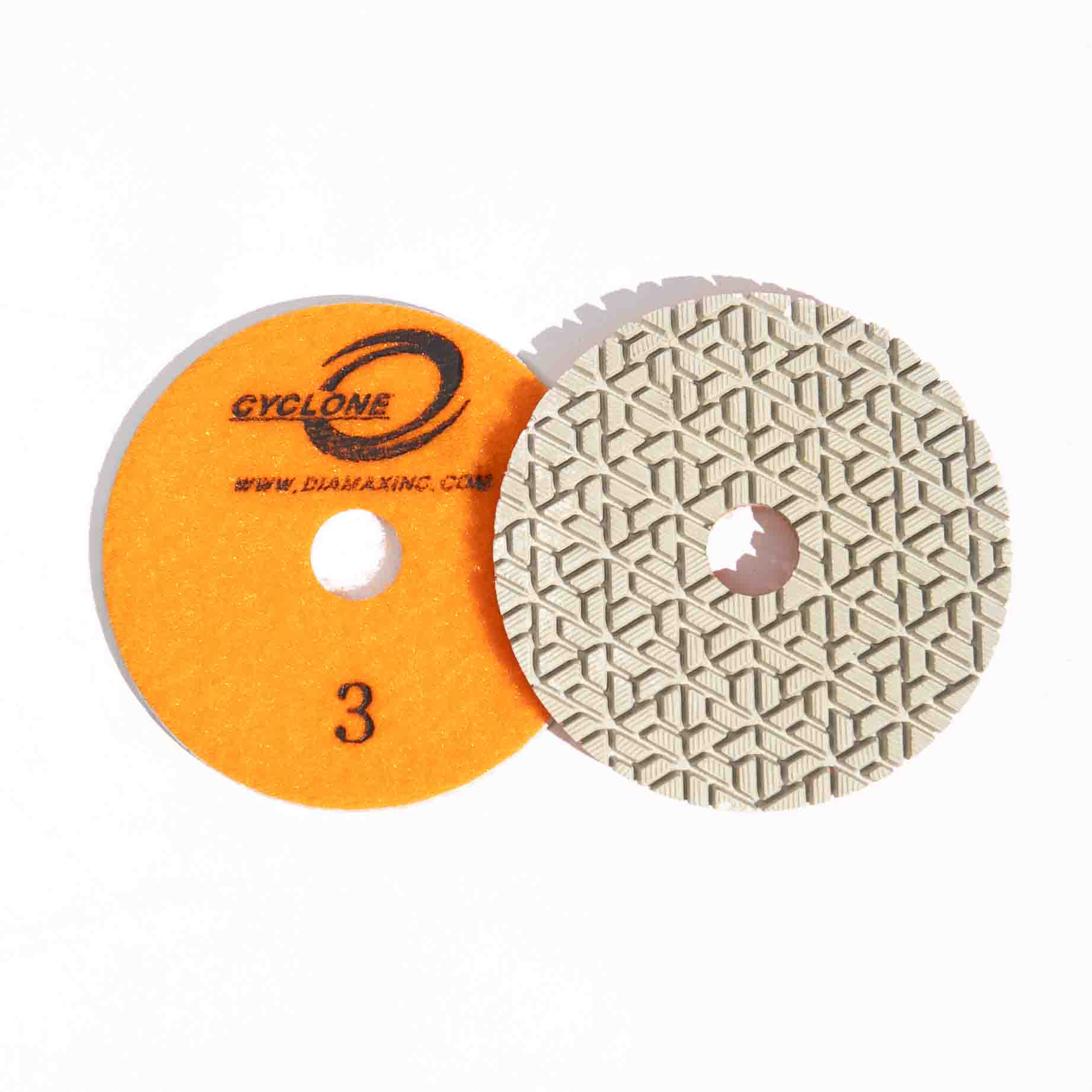 4 IN CYCLONE ES WHITE PAD