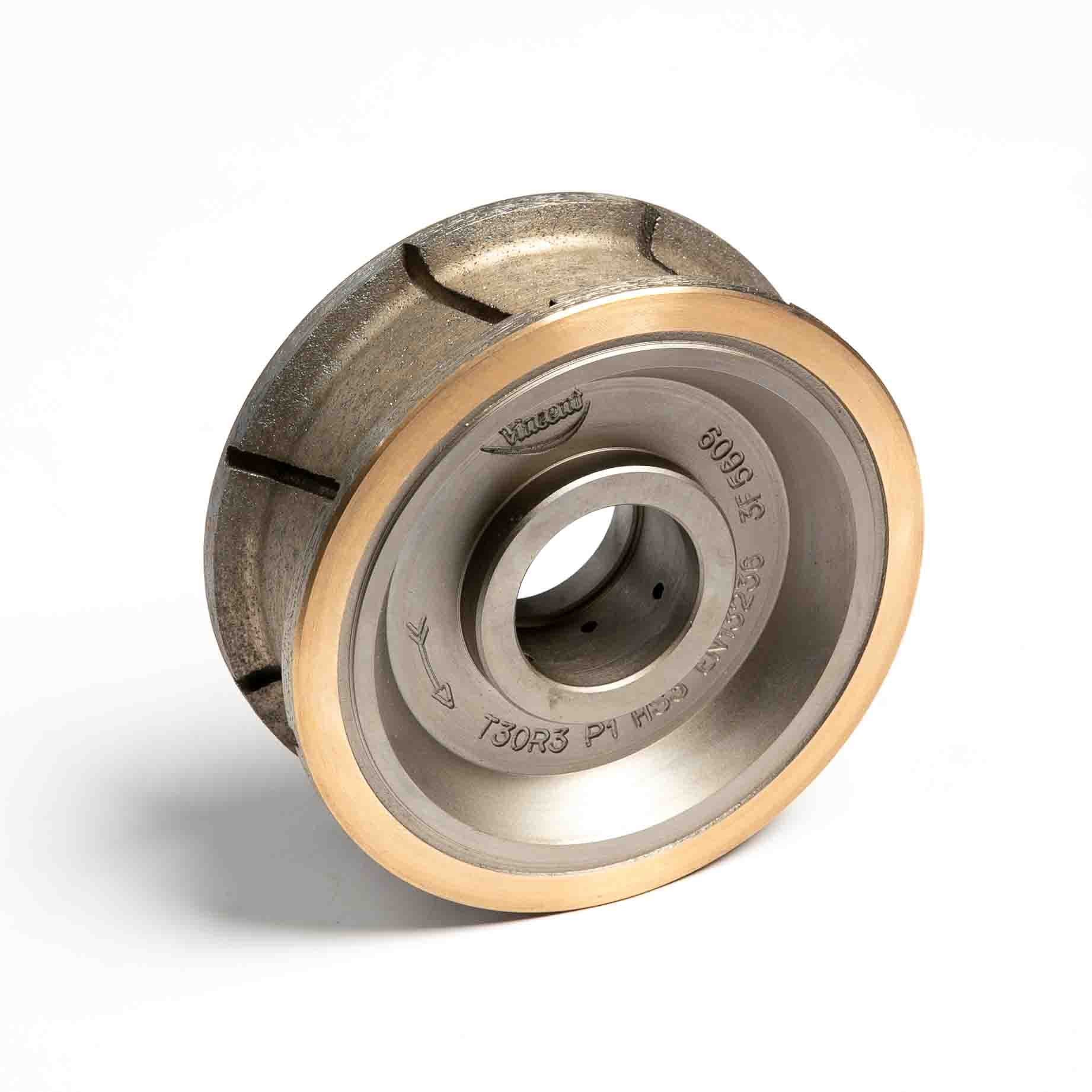 Vincent T30 R3 Epic CNC Profile Wheel – Position 1 Roughing, 120 mm Diameter