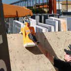 Aardwolf Slab Lifter AL60R – 5/8 in. to 2-3/8 in. Grip, Manual Unlock, with Rollers