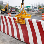 Aardwolf Barrier Lifter ABL255-2000 – 4 in. to 10 in. Grip for Concrete Barriers