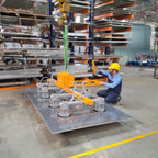 Aardwolf Electric Vacuum Lifter AEVLP8-1000 – Eight-Pad 2,204 lb Sheet Handler