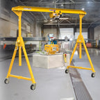 Aardwolf Portable Gantry Crane AGC1000 – Aluminium 2,204 lb Rolling A-Frame