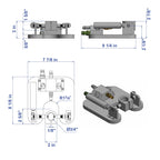 Aardwolf Pneumatic Anchor Machine APAM – T-Slot Cutter for Stone Anchoring