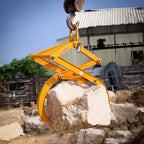 Aardwolf Rock Lifter Grapple ARL-800 – 14 in. to 31 in. Grip for Boulders and Stone