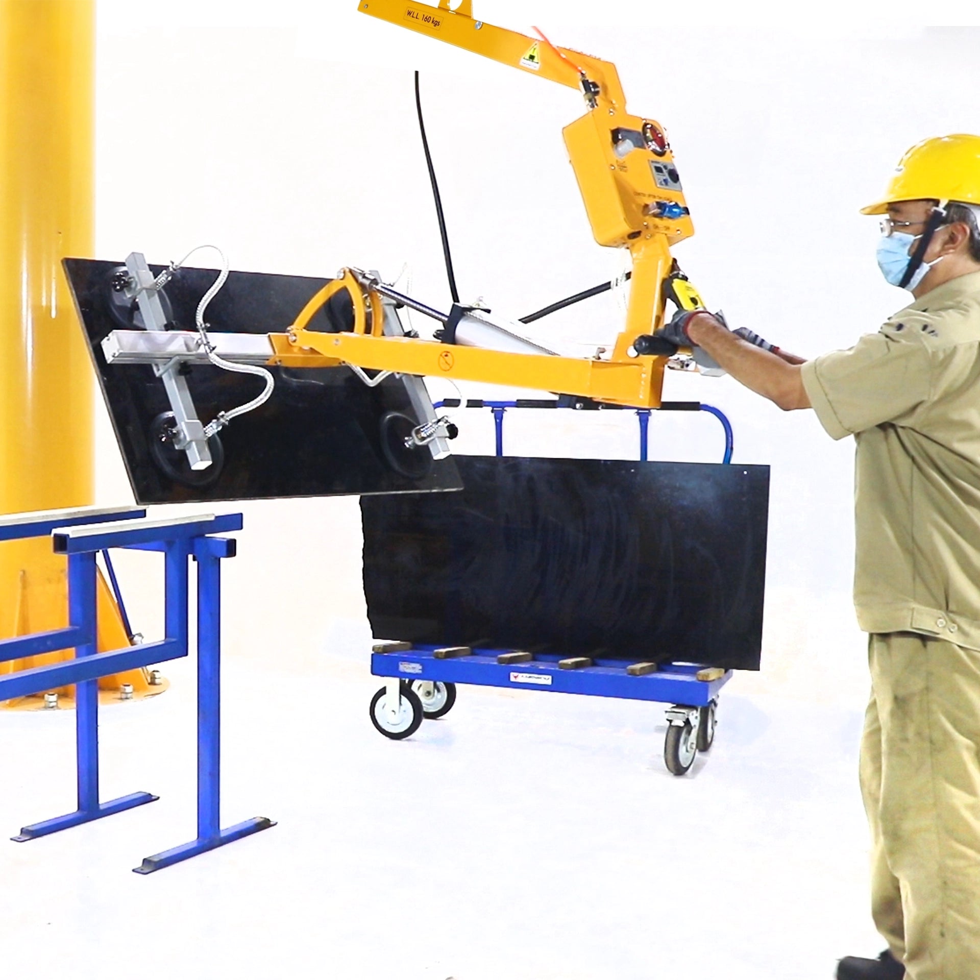 Aardwolf Electric Rotation Vacuum Lifter AERV-180 – 180° Rotator, 160 kg Class