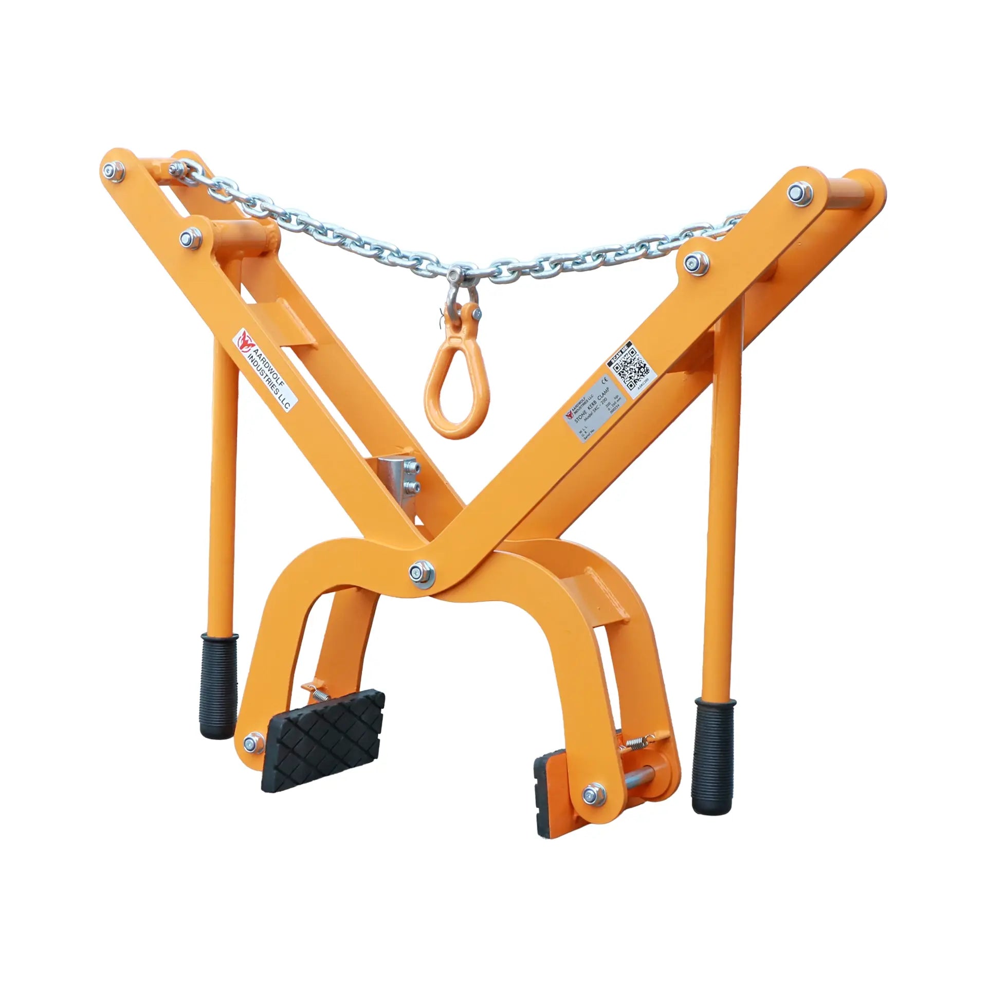 Aardwolf Stone Kerb Clamp – 0 to 10-1/4 in. Grip, 441 lb Working Load Limit