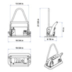 Aardwolf Swiftlift ASVL380 – Battery Vacuum Lifter with 90° Tilt for Saw Tables