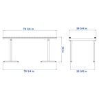 Aardwolf Trestle AT855W – 36 in. Tall Wide-Rail Stone Stand, 39.7 in. Support