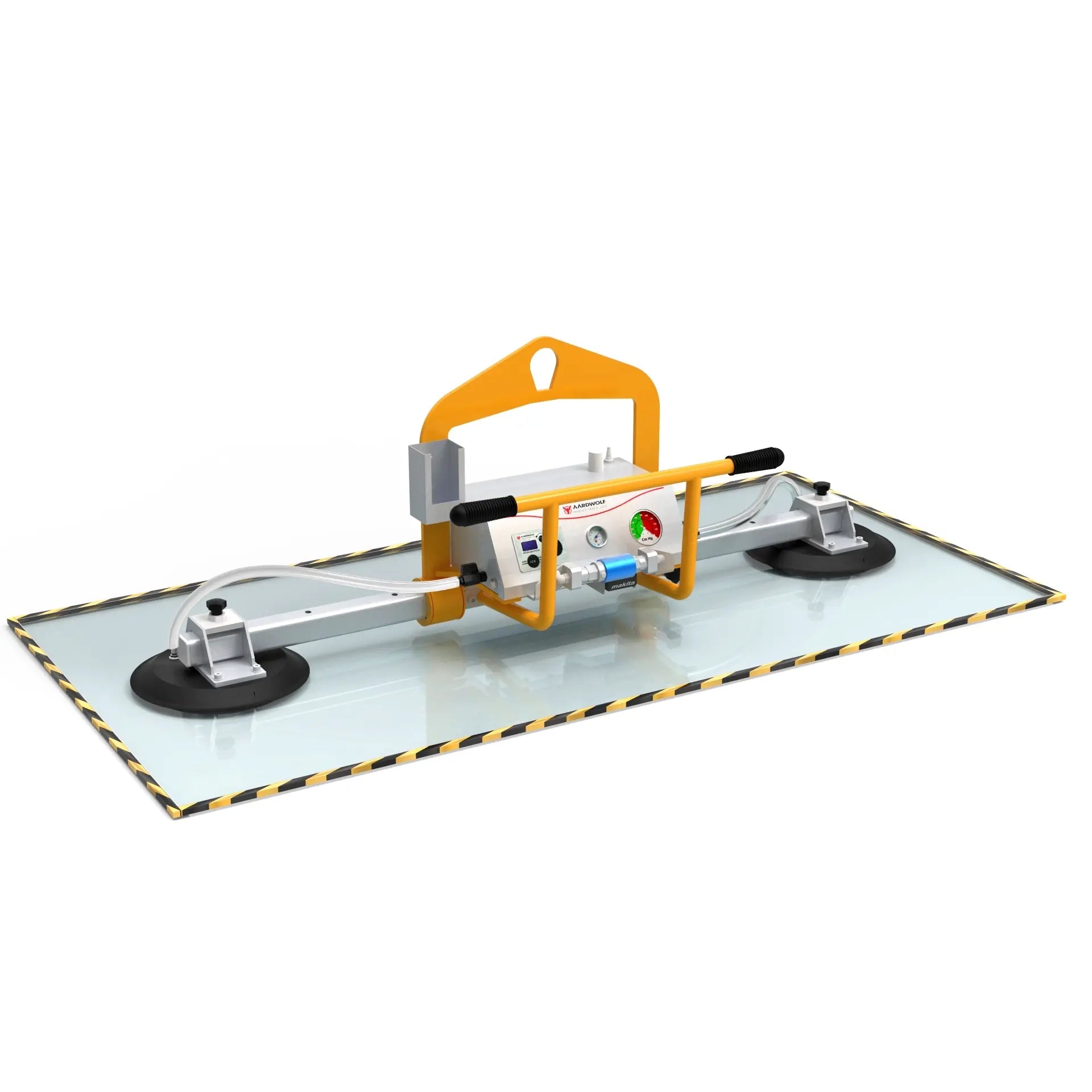 Aardwolf Vacuum Glass Lifter AVGLM2-200 – Pneumatic 441 lb Panel Lift, 90° Manual