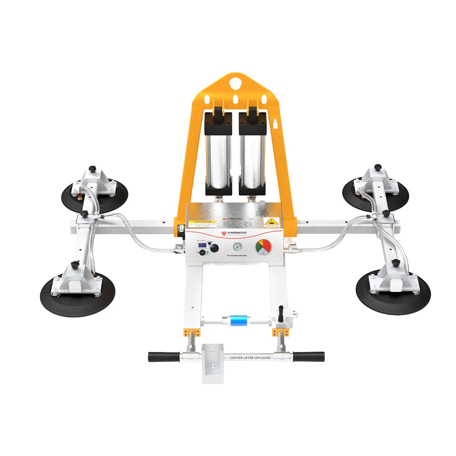 Aardwolf Vacuum Glass Lifter AVGLP4-400 – Four-Pad 882 lb Lift for Porcelain Panels