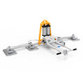 Aardwolf Vacuum Lifter AVLP4-500L – Long Four-Pad 1,102 lb Pneumatic Slab Lift