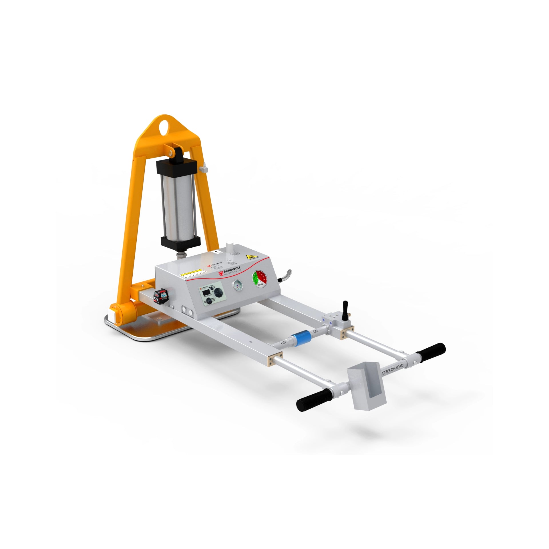 Aardwolf Vacuum Lifter Pro AVLP1-250P – Single-Pad 551 lb Slab Lift, 0–90° Tilt