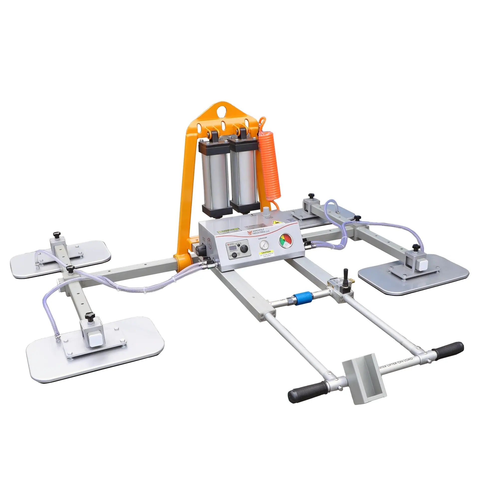 Aardwolf Vacuum Lifter Pro AVLP4-1000P – Four-Pad 2,204 lb Slab Lift, 0–90° Tilt