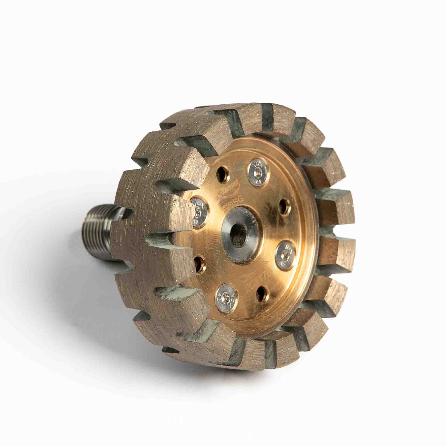 STUB WHEEL 90X30 10MM THICK DIAMOND