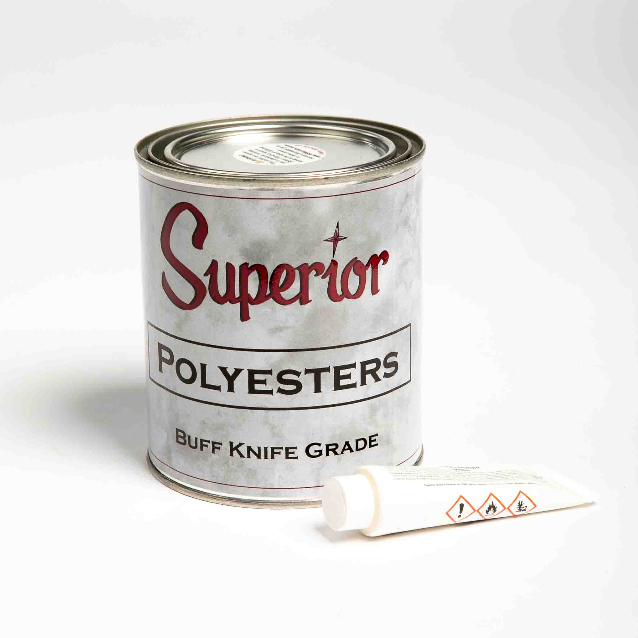 POLYESTER QUART BUFF KNIFE GRADE