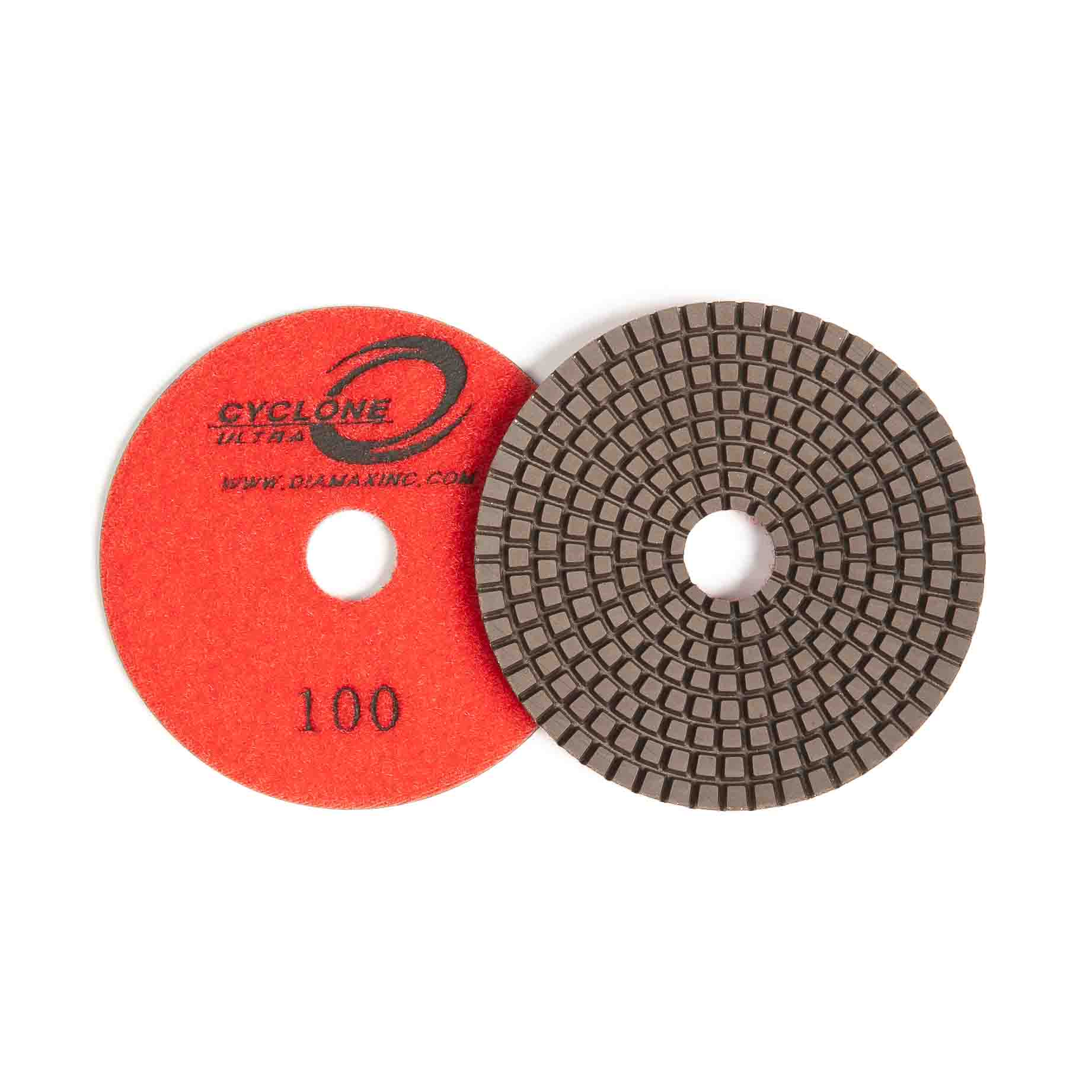 CYCLONE ULTRA POLISHING PAD WET - 4IN