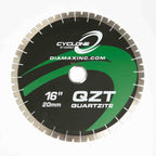 Diamax Cyclone QZT Quartzite Blade – 16 in., 20 mm Segment