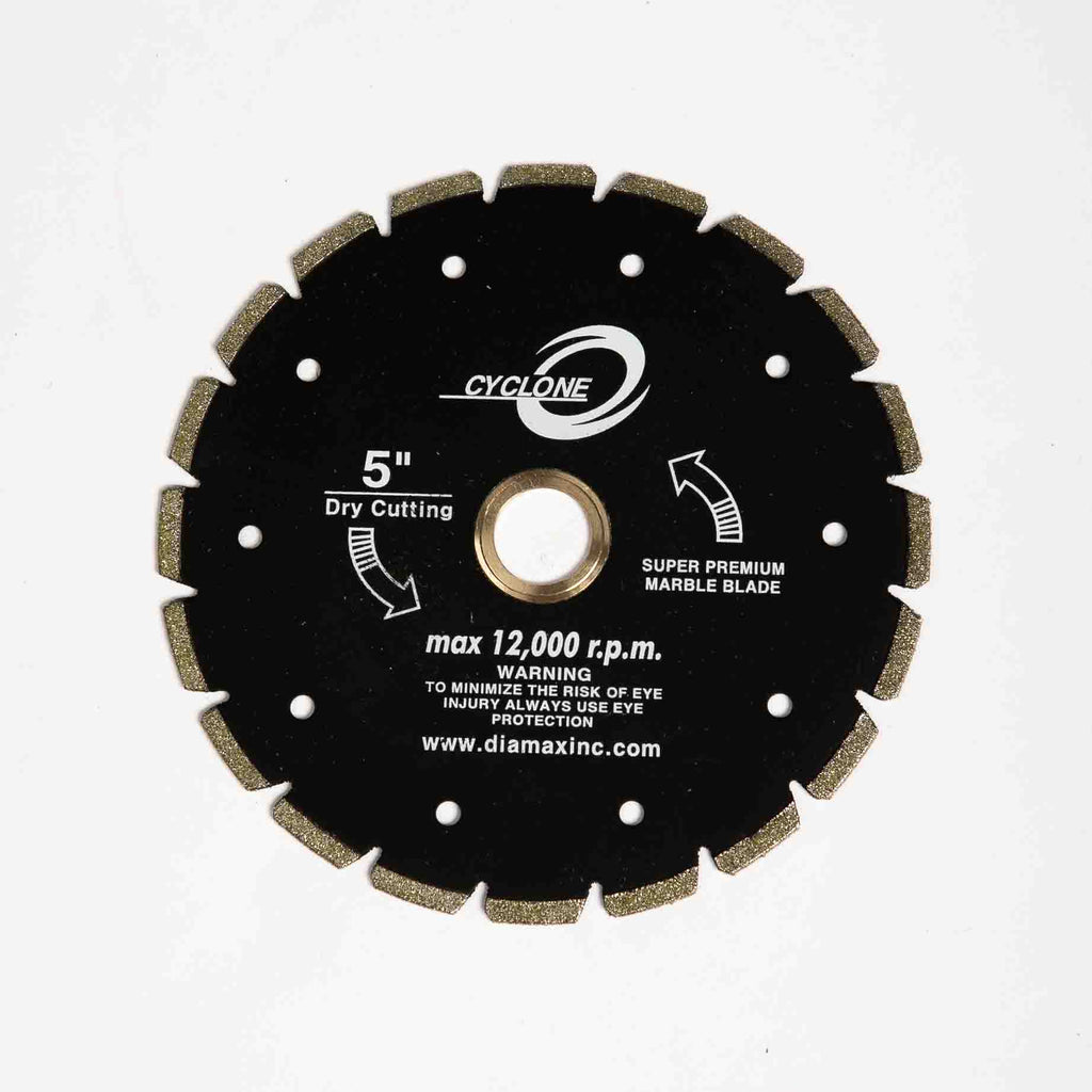 BLADE 5IN MARBLE ELECTROPLATED CYCLONE