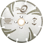 Diamax Super Cyclone Electroplated Marble Blade – 5 in.