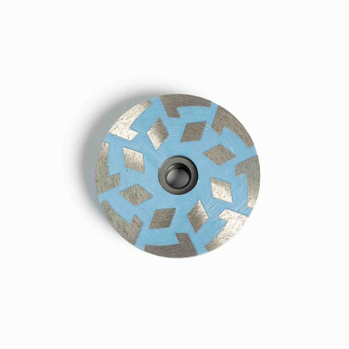 Zenesis Resin-Filled Diamond Cup Wheel – 4 in., Medium 80/100 Grit, Wet or Dry