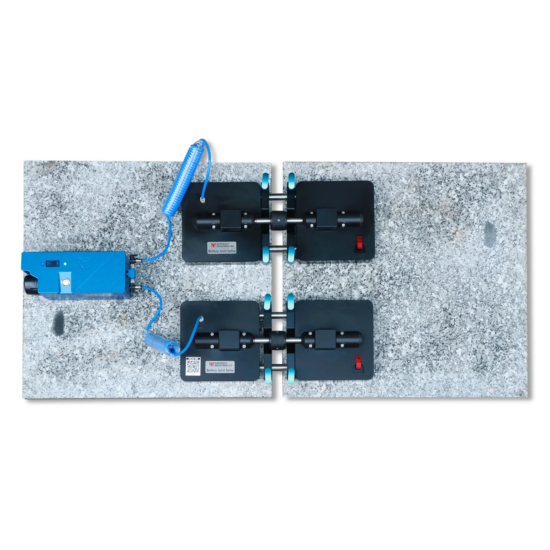 Aardwolf BOSS Battery Seam Setter – Cordless Vacuum Joint Leveling for Countertops