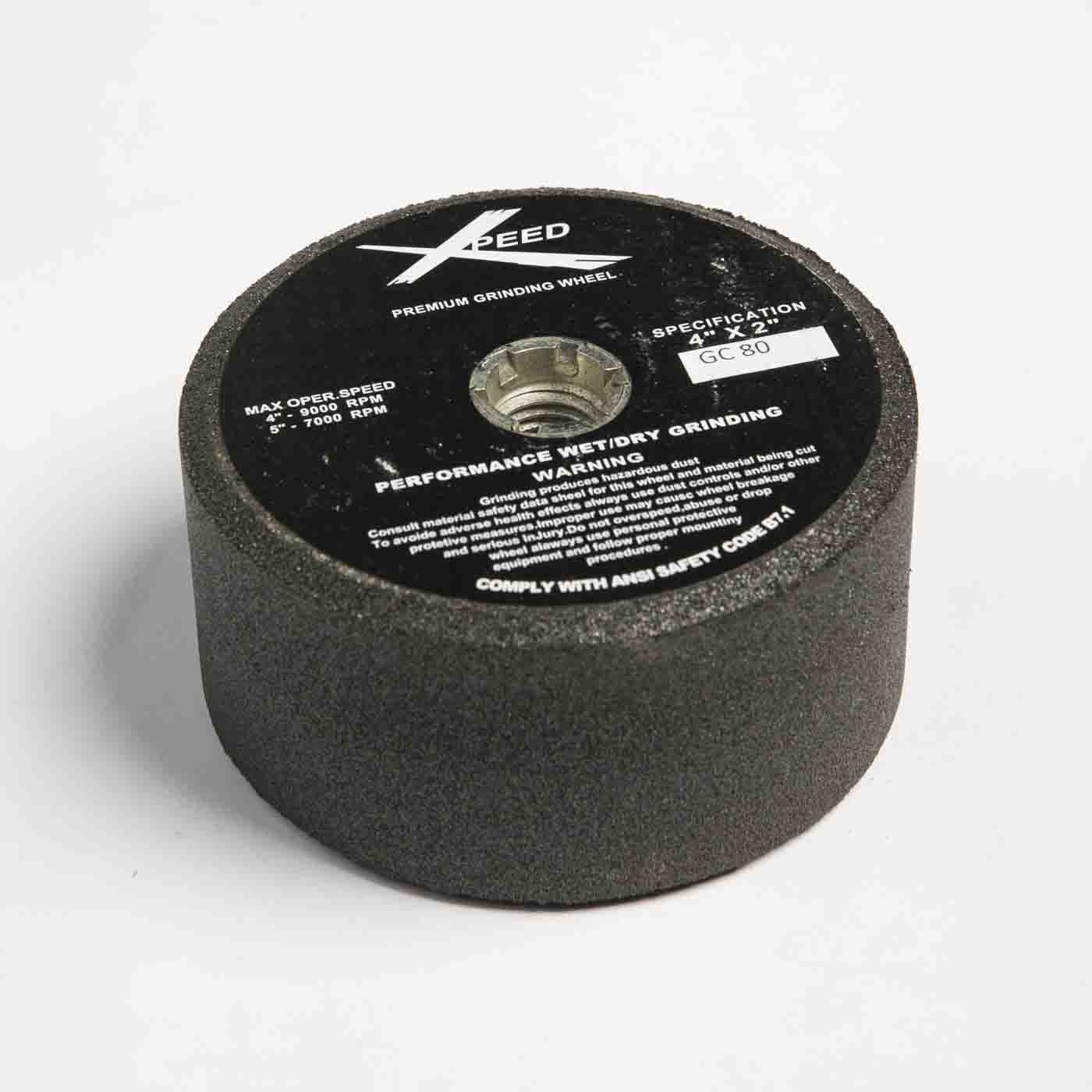 WHL 4X2X5/8-11 80 GRIT SILICON CARBIDE