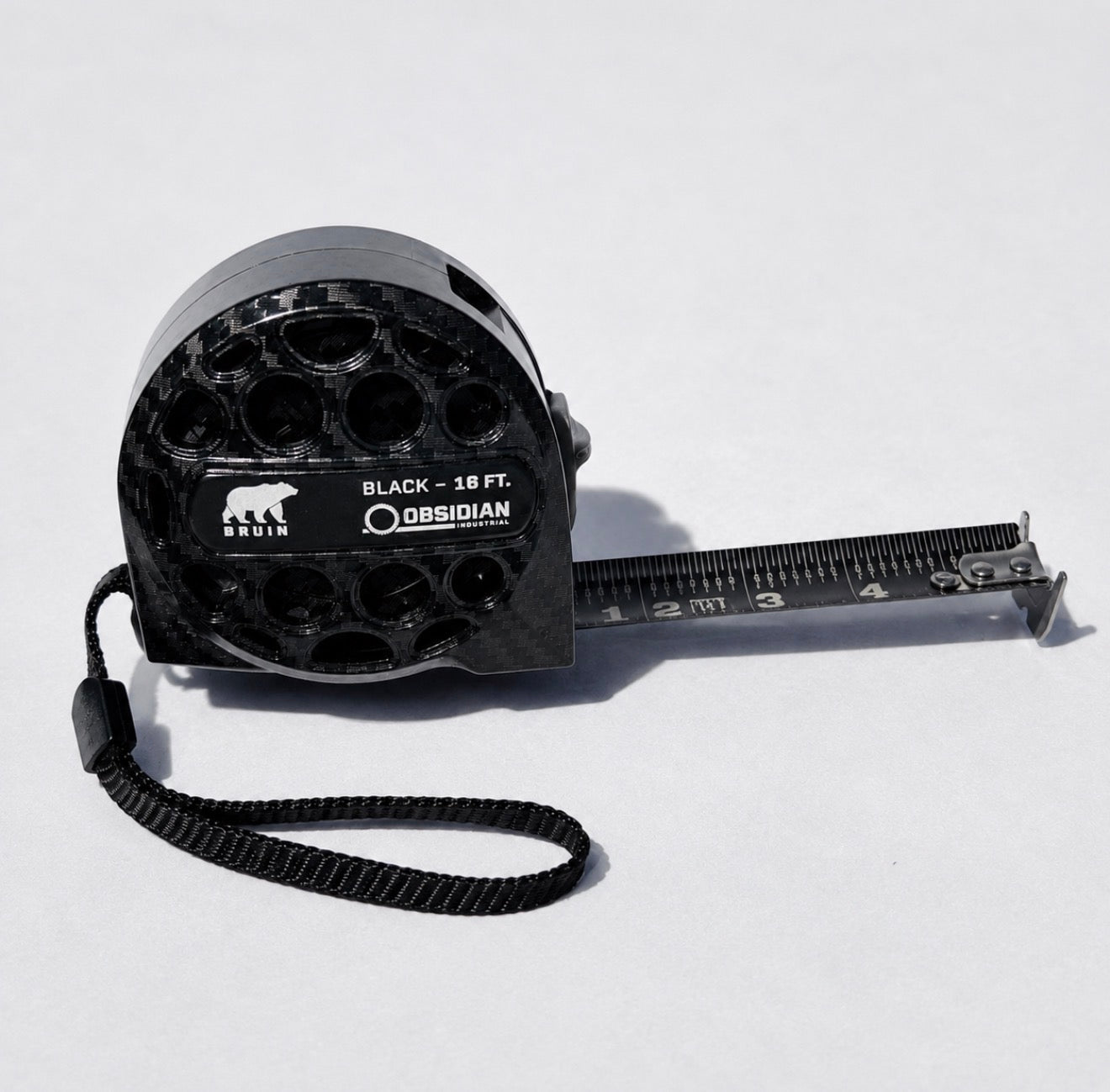 BRUIN Black Tape Measure - 16 ft.