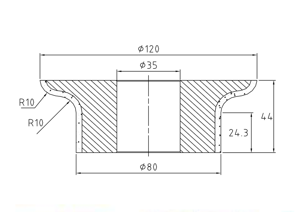 ROUTER FS40 POS.0 SEG DIAMOND 120MM