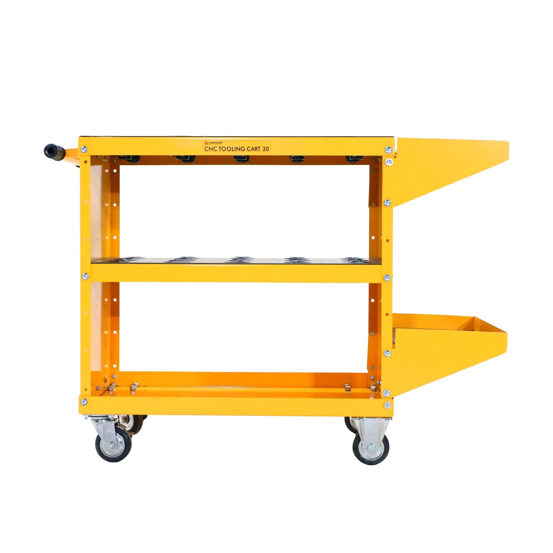 Aardwolf CNC Tooling Cart CNCTC30 – 30-Position Tool Holder on Casters