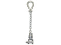 Aardwolf Combo Swivel Chain Lifting Lug SSC1.5T – 3,307 lb Clamp-to-Machine Link
