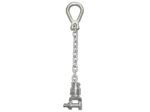 Aardwolf Combo Swivel Chain Lifting Lug SSC1.5T – 3,307 lb Clamp-to-Machine Link