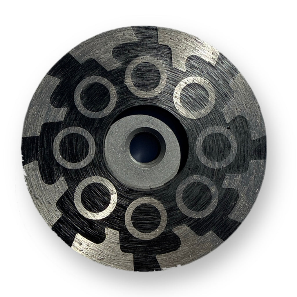 SIERRA 4" Resin-Filled Diamond Cup Wheel – Coarse Grit