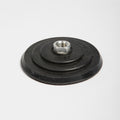 BU PAD 5 X 5/8-11 THREAD SOFT HOOKIT