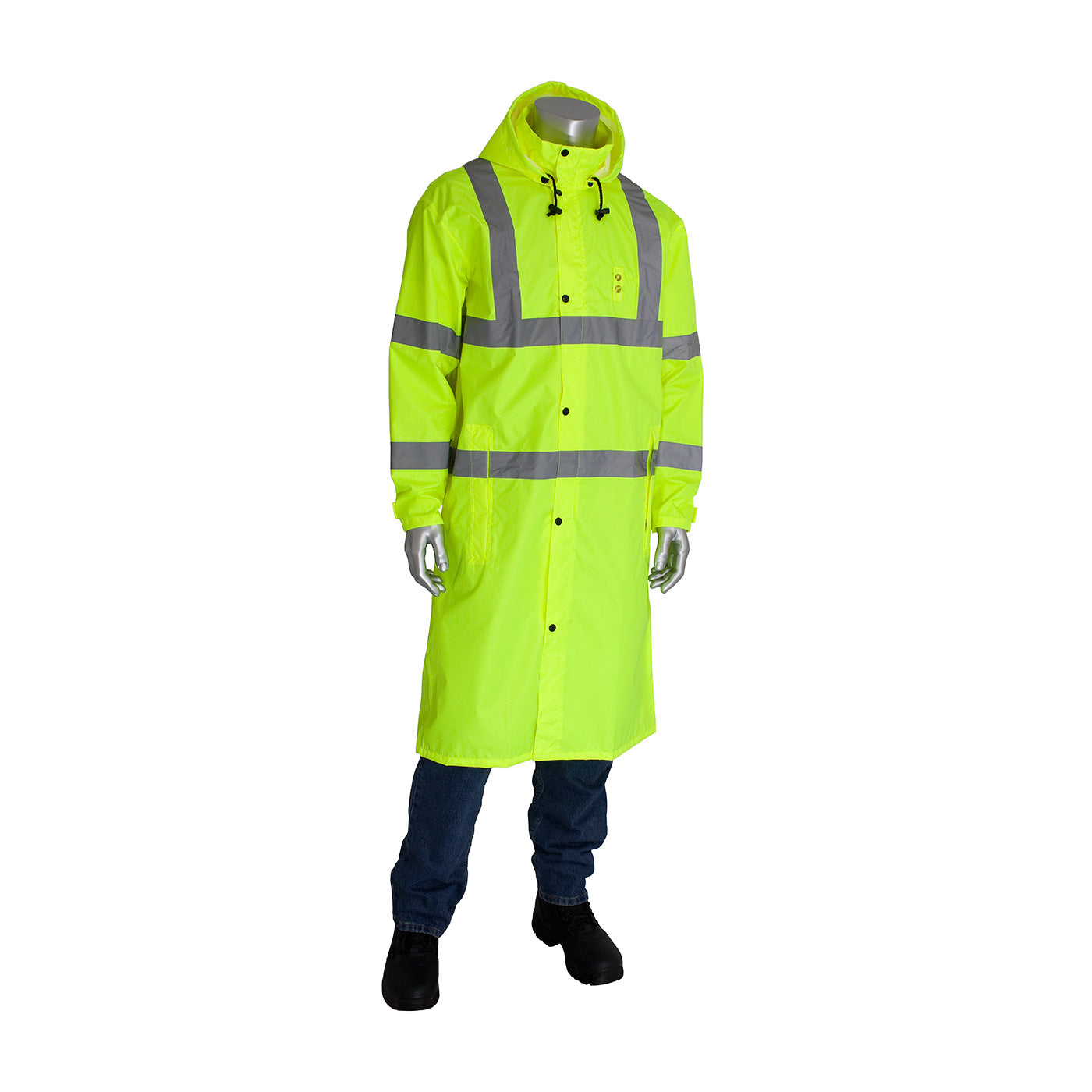 PIP LONG RAINCOAT 48IN ROLL AWAY - 3XL