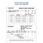 Aardwolf Double Forklift Boom DFB2-5000 – 11,023 lb Container Slab Unloader