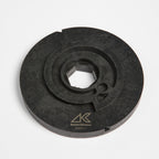 Alpha Twincur GEM-V Hook & Loop Snail Lock Adapter – 6 in.