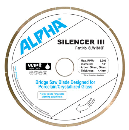 BLADE 14IN SILENCER III PORCELAIN