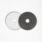 Alpha Ceramica Buff Polishing Disc – 4 in., Hook & Loop