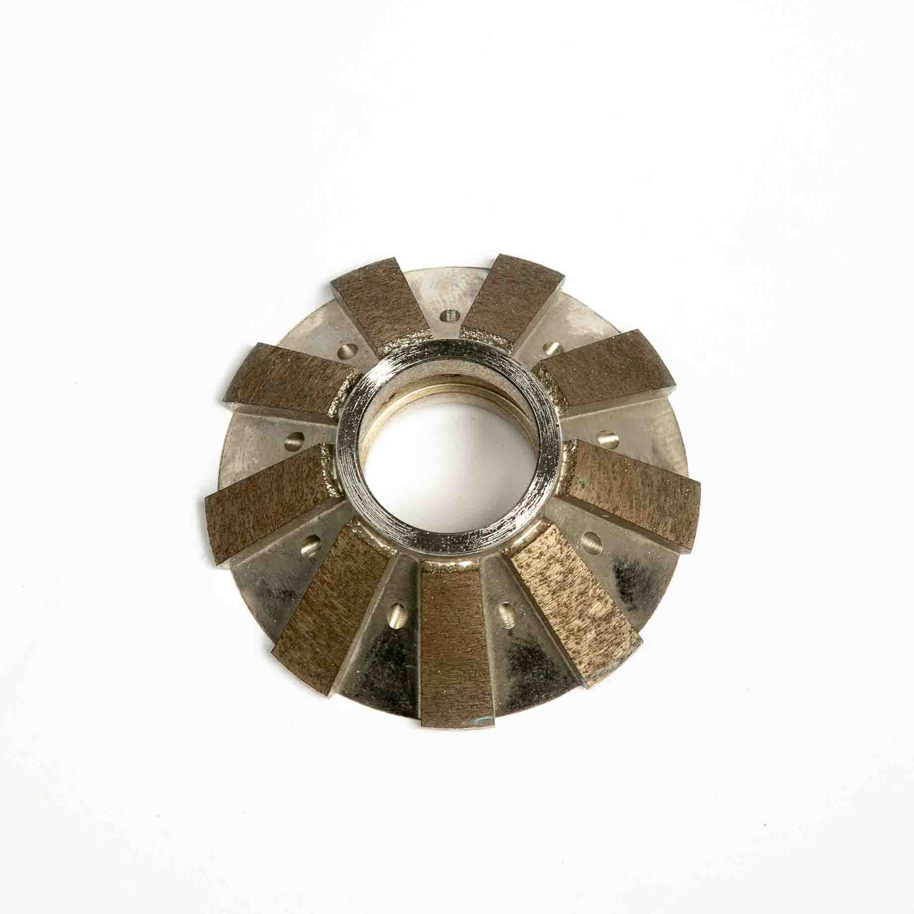 45 DEGREE SEGMENTED BREAKER BIT FOR CERAMICS