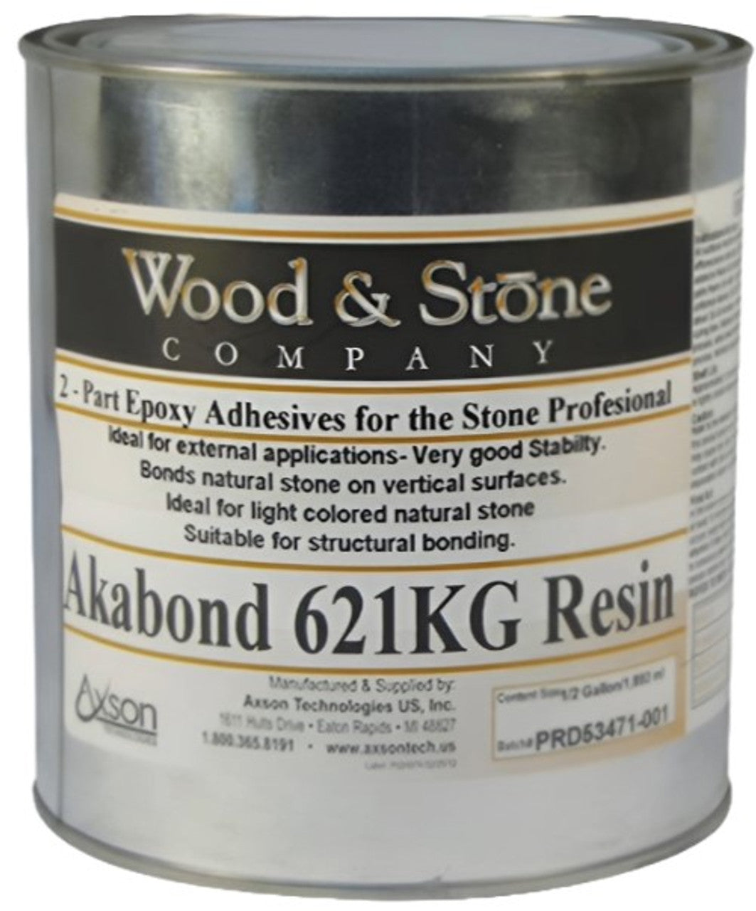 AKABOND 621KG PART A - 1/2 GALLON (Part A ONLY)