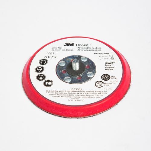 3M Stikit Disc Pad 70234 – 5 in. x 1/2 in., 5/8 in.-11 Thread, Medium Density, PSA