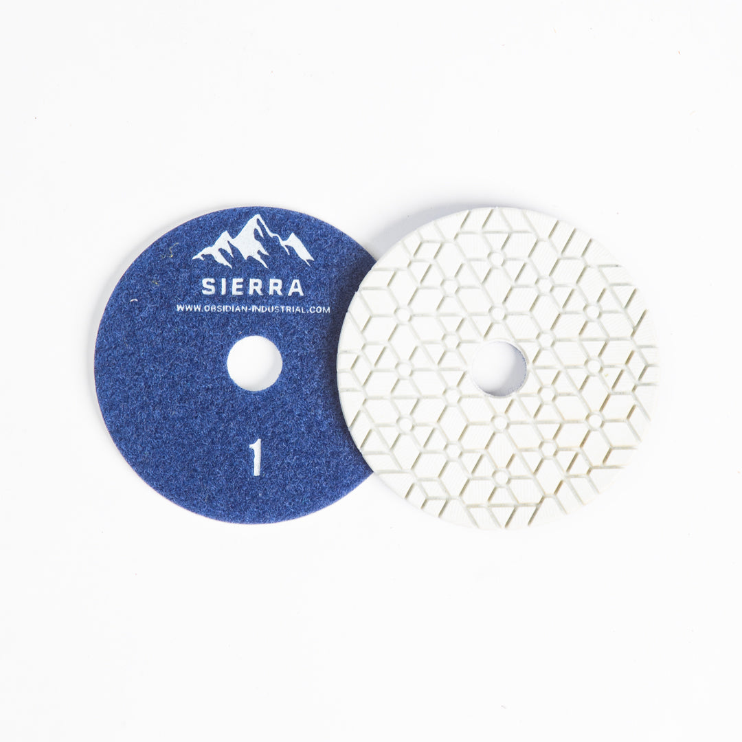 SIERRA 4-IN POLISHING PAD 3-STEP HYBRID