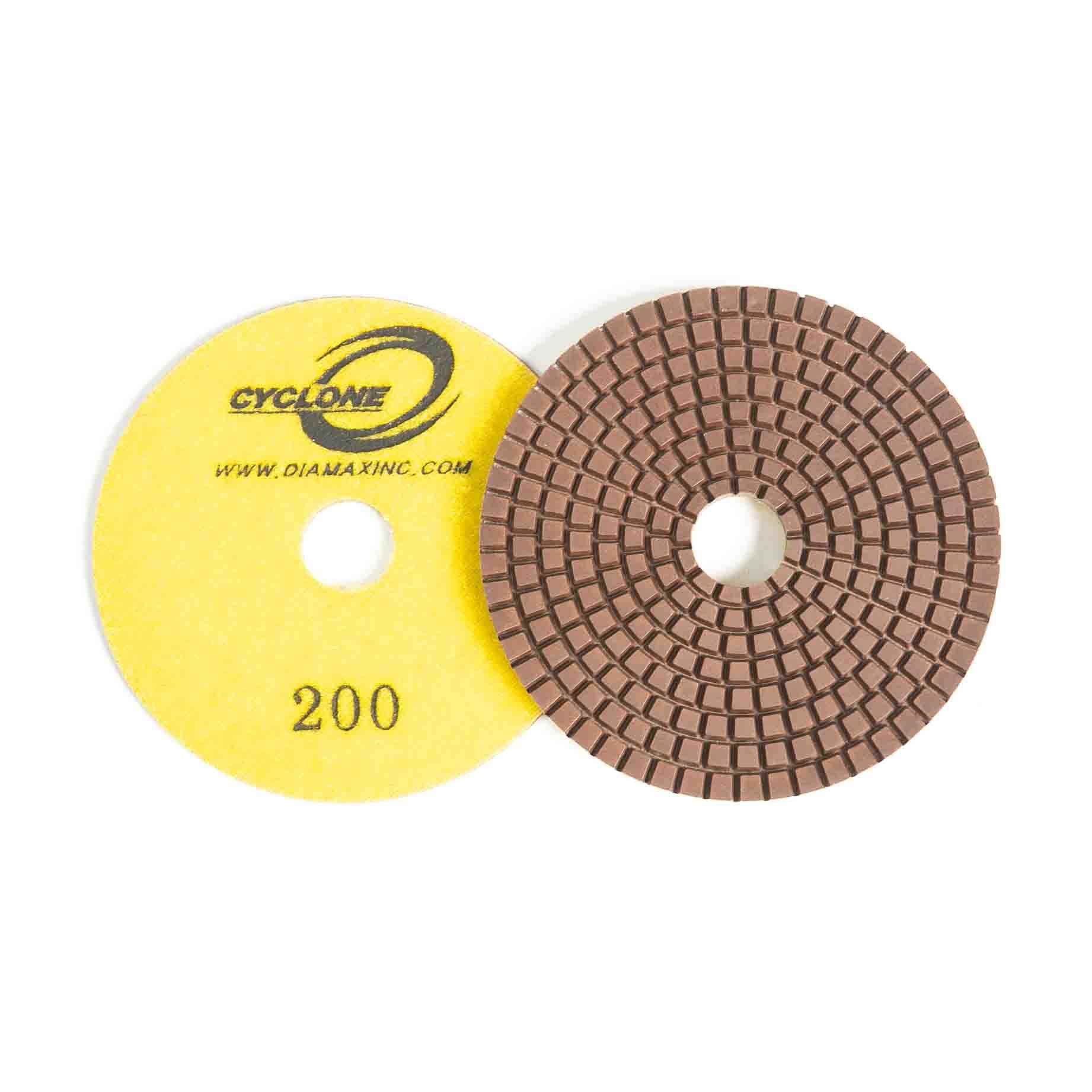 CYCLONE R SERIES DISC 4IN WET PREMIUM POLISHING